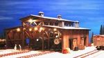 Scale Live Steam & Shay Locomotive Engine Shed For Use W Lgb Accucraft Aristo. Fixed Price $1925.00.