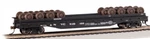 Bachmann 18936 Ho Scale 55' Flatcar With Wheel Load New York Central Nyc X-29499. Fixed Price $41.99.