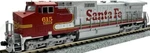 Kato Scale C44-9W Bnsf Warbonnet #667 Dc Version 176-3516. Fixed Price $118.16.
