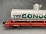 FN3 1:20.3 Ams / Accucraft Conoco Oil Tank Car #15 AM31-414 G0704. Fixed Price $186.38.