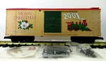 Usa Trains R13019 Christmas 2001 Steel Box Car New. Fixed Price $89.95.