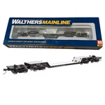 Walthers 910-50244 Ho 81' 8-AXLE Depressed Center Flatcar Western Pacific (wp). Fixed Price $41.49.