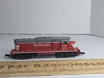 As Is Arnold Rapido Scale GP30 Diesel Locomotive Burlington 974 Runs Poorly. Fixed Price $24.95.