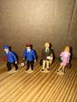 Lgb #5040 Train Men Woman Workers People Figures Vintage 3". Fixed Price $29.97.