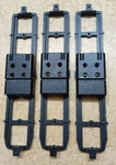 3 Ho Athearn Black "F7-A F7-B Diesel Locomotive Chassis. Excellent Condition.. Fixed Price $19.50.