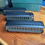 Lot Of Bachmann ON30 #26202 Convertible Coach/observation Olive Gold. Fixed Price $87.00.