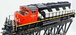 Intermountain 49301S-01 Ho Canadian National Cn #5244 SD40-2W Dcc Sound Loco. Fixed Price $145.50.