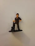 Vintage Auburn Rubber Railroad Toy Figure Axe Wood Buddy Corp Japan. Fixed Price $9.99.