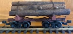 Bachmann 98490 Skeleton Car W/logs, Metal Wheels, Box, & Kaddee Couplers. Fixed Price $49.95.