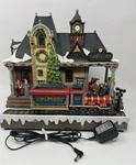 Elements Christmas Hometown Animated Led Train Station Musical Read Video. Fixed Price $29.99.