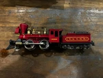 Ahm J.w. Bowker V. & T. R. Red Model Train Locomotive And Tender. Fixed Price $49.99.