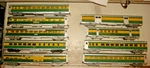 Ho. Athearn. Morris & Essex. Passenger Cars. Lot Of 9.. Fixed Price $140.00.