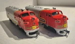 Playart Ho Scale Diesel Engine Set Aa Santa Fe. Fixed Price $74.99.