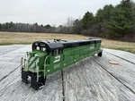 Athearn Ho Scale Burlington U-28B Locomotive *shell* Only 1:87. Fixed Price $19.99.