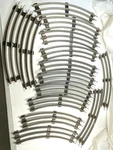 Lionel Gauge O54 Lot Of 14 Curved Model Train Track Sections 10 3/4 Inches Usa. Fixed Price $235.95.