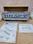 Aristocraft Gauge ART-86215 Kraft #6215 Wood Reefer Car, Ob. Fixed Price $39.95.