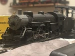 Ho Scale Canadian National Steam Engine & Tender 5125 - Model Power W/smoke (823. Fixed Price $125.00.