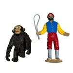Lgb Circus 5027 Scale Turban Whip Man & Chimpanzee Plastic Toy Figures. Fixed Price $24.99.