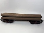 Vtg Lgb Garden Railroad Train Pair Of Flatbed Scale Logs 40770 1996. Fixed Price $199.99.