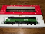 Atlas Ho Scale No. 8606 Burlington Northern C30-7 Locomotive #5112 Nos. Fixed Price $98.90.