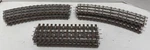 K-line O-gauge Super (7)STRAIGHT & (12)CURVED Track Sections Brown 3-RAIL. Fixed Price $39.95.