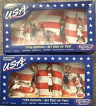 Starting Lineup Team Usa 1996 Basketball Figure Set (2 Boxes) + Poster. Fixed Price $15.99.