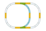 Piko 35302 G Scale Double Oval Track Set. Fixed Price $269.99.