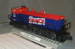 K-line 224601 Nestle' Crunch Dual Motor Pwr'd MP-15 Diesel O/027 Ga. Wks/ Lionel. Fixed Price $95.00.