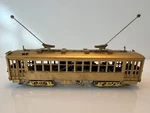 Nj International Custom Brass Third Avenue Railway Osgood Trolley Rare Ho TO-408. Fixed Price $260.00.