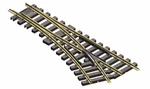 Piko 35229 R3 22.5 Degrees Right Hand Manual Switch Turnout. Fixed Price $95.64.