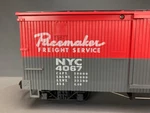 Scale Lgb 4067-F01 Nyc Pacemaker Boxcar #4067 W/metal Wheels G0613. Fixed Price $57.98.