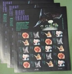 Three Sheets = 60 Of Night Friends American Bats 37 Us Postage Stamps 3661-3664. Fixed Price $20.00.