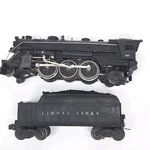 Vtg Lionel Lines 027 Train Post War 1666 Locomotive And 2466WX Tender. Fixed Price $165.74.