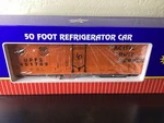 Usa Trains 50FT UPF2 Refrigerator Car ( G-scale ). Fixed Price $89.99.