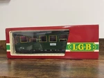 Lgb 3062 Bb 2ND Class Passenger Car Green Scale Made In W. Germany Orig. Box. Fixed Price $250.00.