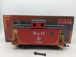 Piko 38827 B&o Caboose (plastic Wheels) Ex/box. Fixed Price $31.99.