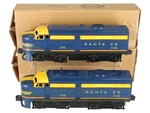 Lionel 208 Vintage Gauge Santa Fe Alco Aa Diesel Locomotive Set. Fixed Price $193.99.
