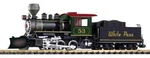 Piko Scale White Pass &yukon Steam Engine With Smoke Mini-mogul 38260. Fixed Price $554.39.