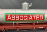FN3 1:20.3 Ams / Accucraft Associated Oil Tank Car #1003 AM31-450 G0705. Fixed Price $174.38.