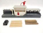 Lionel Trains Postwar 464 Operating Saw/ Lumber Mill Tested Working. Fixed Price $49.99.