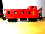 Bachmann Ho Scale Santa Fe Atsf 999628 Caboose Model Railroad Train Car. Fixed Price $5.21.