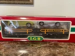 Lgb 41590 Express Flat Box Hauler Transport With 2 Sports Cars In. Fixed Price $95.00.
