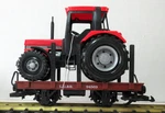Lehmann/lgb 94569 L.g.&b. Flat Car W/ Tractor Rare New. Fixed Price $109.95.
