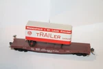 Minneapolis & Louis Railway Custom Trailer W/m 45403 Flat Car Ho Scale. Fixed Price $29.55.