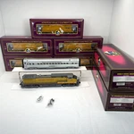 Mth Premier 20-2504-1 Union Pacific 6CAR Rocket Set W DASH-9 Eng PS.2 Used Bcr. Fixed Price $989.99.