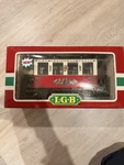 Lgb Lehmann Gross Bahn Christmas Train Passenger Car Model 3607 Orignial Box. Fixed Price $75.00.