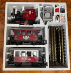 Lgb 21540 Santa Claus Christmas Scale Passenger Train Set. Fixed Price $390.00.