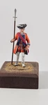 Connoisseur Figure Lasset By Gomez British Kings Own Regiment Of Foot 1748. Fixed Price $35.00.