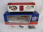 Usa Trains Scale Santa Claus Merry Christmas 1995 Refrigerator Box Car Nos. Fixed Price $64.99.