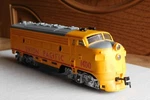 Life-like F7P Diesel Locomotive Union Pacific Rd# 1400 Runs Well Ho. Fixed Price $39.01.